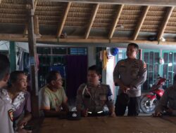 Polsek Gerung Patroli KRYD di Seputaran Wilayah Hukum, Ingatkan Warga Waspada Tindak Kejahatan
