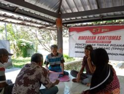 Kapolsek Lembar Gelar Sosialisasi TPPO di Kebon Talo