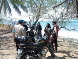 Polsek Sekotong Gelar Patroli di Pantai Labu, Cegah Kriminalitas 3C