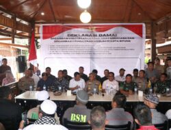Bitung Damai: Perwakilan Organisasi dan Keagamaan Sepakat Berakhirkan Konflik