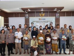 Polres Lombok Barat Berikan Pelayanan Kesehatan, Bantuan Sosial, dan Tanam Pohon untuk Masyarakat