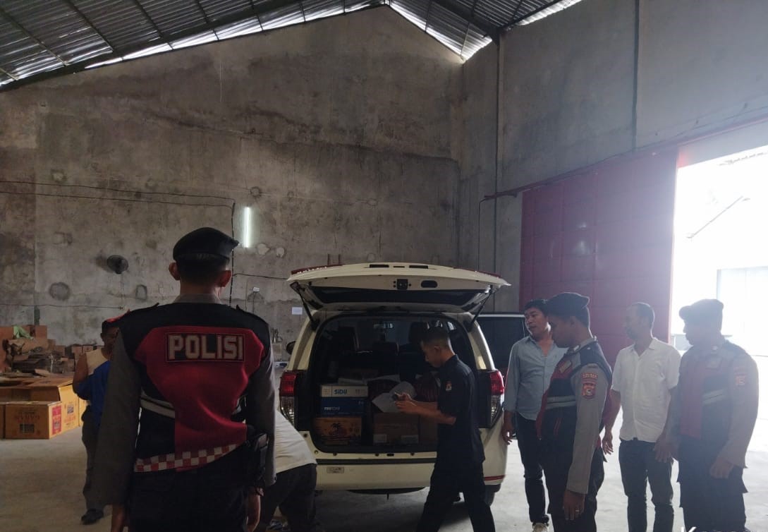 Polres Lombok Barat Amankan Gudang KPU Jelang Pemilu 2024