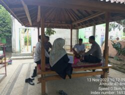 Polres Lombok Barat Gelar Silaturahmi dan Koordinasi dengan Tokoh Agama dan Bawaslu Kecamatan Lembar Jelang Pemilu 2024