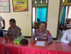 Polres Lombok Barat Sosialisasi Tahapan Pemilu 2024 ke Kades dan Rutan