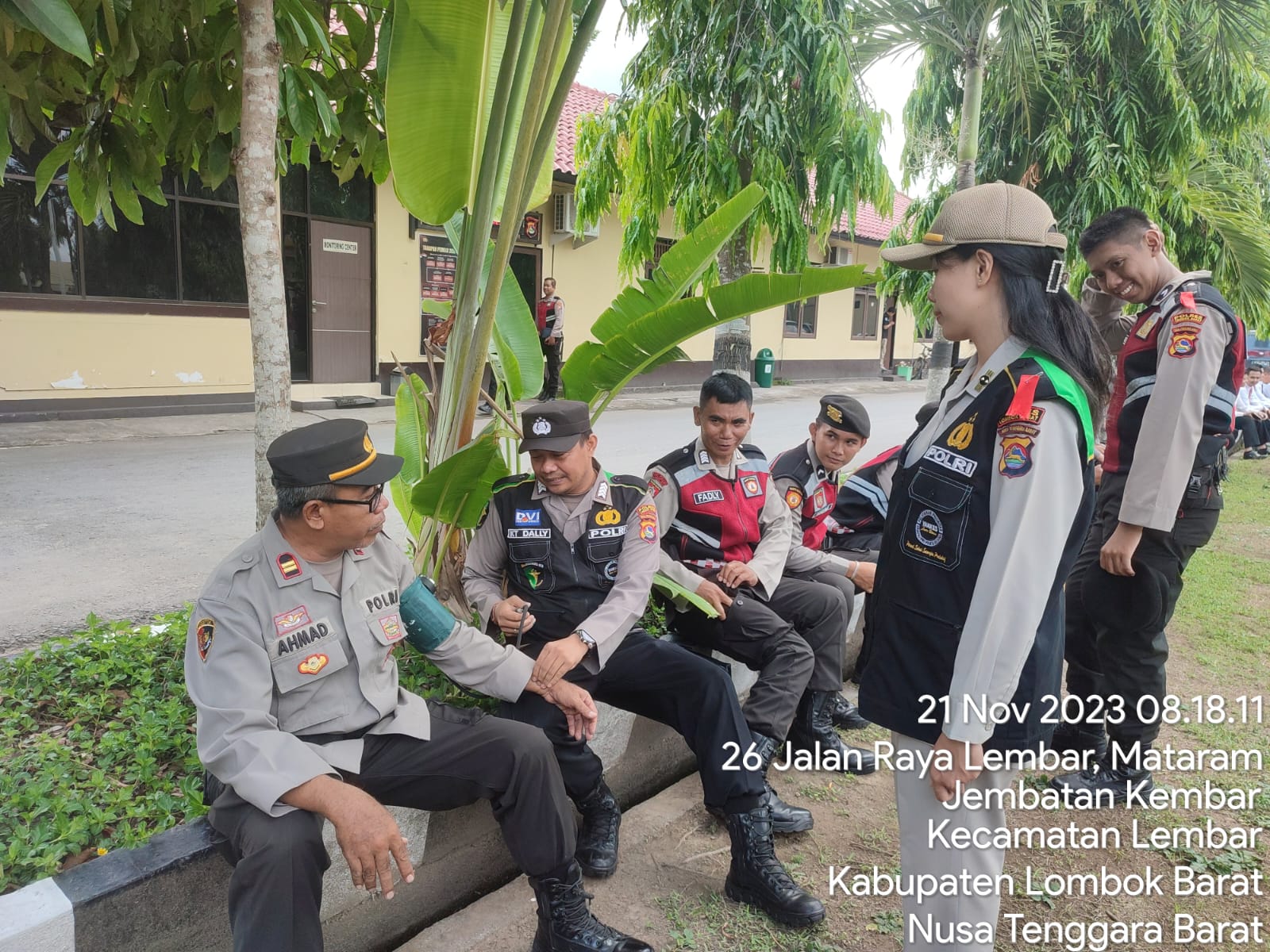 Polres Lombok Barat Melakukan Pengecekan Kesehatan Personel dalam Rangka Operasi Mantap Brata