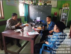 Polres Lombok Barat Ajak Pelajar Gunakan Hak Pilihnya di Pemilu 2024