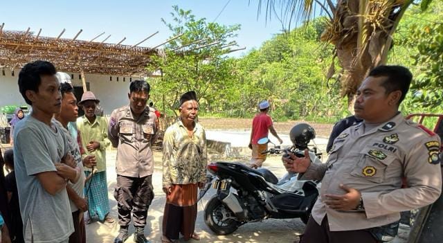 Kegiatan Satgas Preemtif Polres Lombok Barat Sosialisasikan Tahapan Pemilu kepada Masyarakat