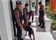 Patroli Sterilisasi Kantor Bawaslu Lombok Barat Amankan Pemilu 2024