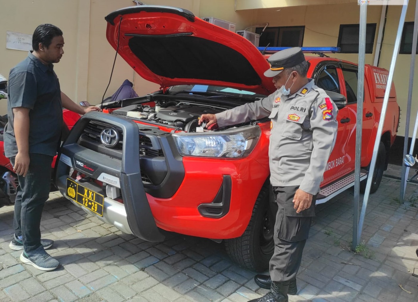 Persiapan Pengamanan Pemilu 2024 oleh Polres Lombok Barat