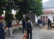 Polres Lombok Barat Sterilisasi Kantor KPU Gerung Jelang Pemilu 2024