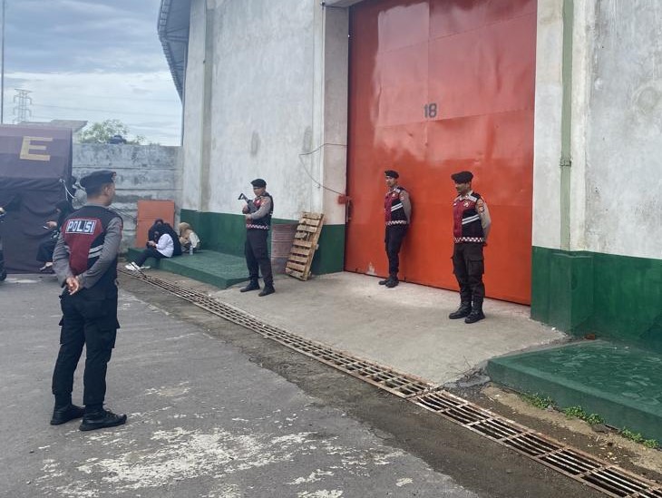 Polres Lombok Barat Amankan Gudang KPU dan Kantor Bawaslu Jelang Pemilu 2024