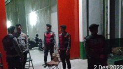 Patroli Dialogis Polres Lombok Barat Perkuat Pengamanan Gudang Logistik KPU