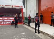 Polres Lobar Jaga Ketat Gudang KPU Lobar Jelang Pemilu 2024