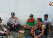 Polsek Batulayar Gelar Patroli Dialogis Jaga Kamtibmas Menjelang Pemilu 2024 di Dusun Montong Buwuh