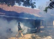 Polsek Kediri Fogging Antisipasi DBD Jelang Pemilu 2024