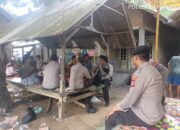 Polsek Sekotong Patroli Dialogis di Dusun Sayong, Jaga Kamtibmas Jelang Pemilu