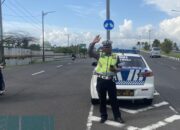 Satgas Kamseltibcar Lantas Polres Lombok Barat Siaga Antisipasi Gangguan Kamtibmas dan Tertib Berlalu Lintas Menjelang Pemilu Serentak 2024