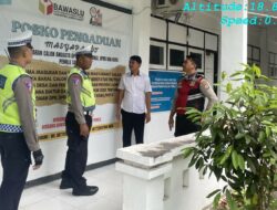 Satgas Kamseltibcarlantas Polres Lombok Barat Siaga Pemilu 2024