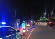 Satlantas Polres Lombok Barat Patroli Malam Antisipasi Kriminalitas dan Kelancaran Lalu Lintas