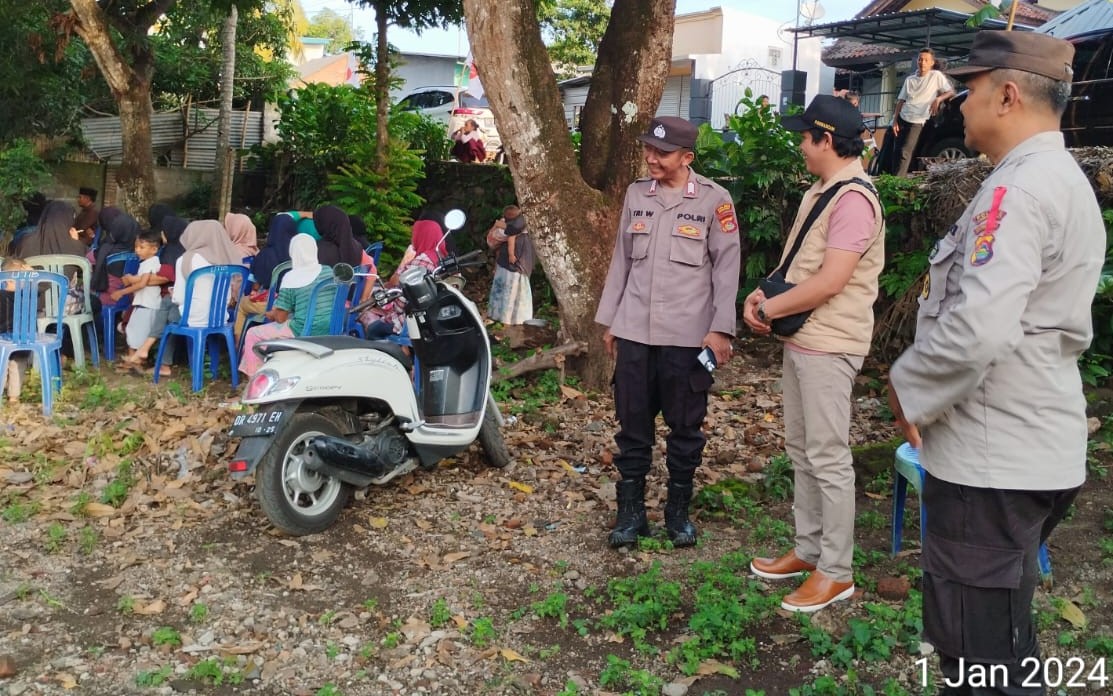 Kampanye Caleg DPRD Lombok Barat di Kuripan Berjalan Aman