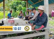Polsek Sekotong Patroli Dialogis di Sayong Segerening Antisipasi Gangguan Kamtibmas Pemilu