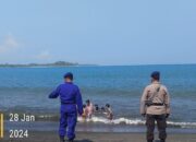 Polair Polres Lombok Barat Patroli Pantai Cemare, Antisipasi Kejahatan dan Edukasi Keselamatan