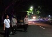 Polsek Gerung Patroli Jalur Baypas BIL I dan II, Arus Lalu Lintas Lancar dan Aman