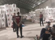 Polres Lombok Barat Amankan Gudang Pemilu di Kediri