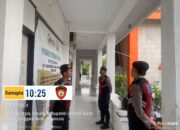 Polres Lombok Barat Amankan Kantor Bawaslu Gerung Jelang Pemilu 2024