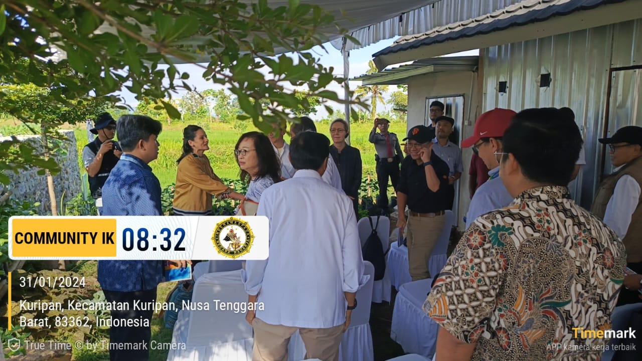 Perwakilan PBB Kunjungi UD. Sasak Tani, Lihat Program Pertanian Organik di Lombok Barat