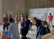 Polres Lombok Barat Amankan Gudang Logistik KPU Lombok Barat di Kediri