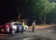 Pospam GMS Amankan Malam Tahun Baru dengan Patroli Dialogis dan Pengaturan Lalu Lintas