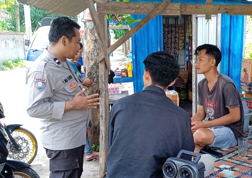 Polres Lombok Barat Gelar Sosialisasi Kamtibmas Kepada Pemuda Milenial