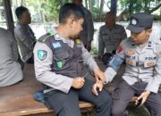 Personel Polres Lombok Barat Siap Amankan Pemilu 2024 dengan Kondisi Prima