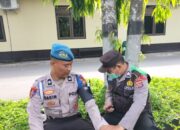 Polres Lombok Barat Siap Amankan Pemilu 2024, Personel Diperiksa Kesehatan di Mako