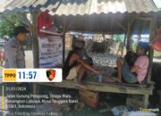 Kapolsek Labuapi Sosialisasikan Mekanisme Pengiriman PMI di Telagawaru, Lombok Bara