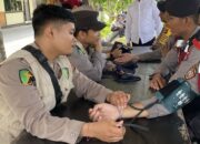 Subsatgas Dokkes Pantau Kondisi Kesehatan Personil Polres Lobar yang Terlibat OMB Rinjani