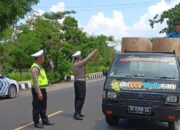 Patroli Satlantas Polres Lombok Barat Antisipasi 3C dan Macet di Bypass BIL