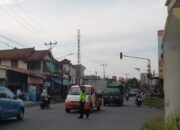 Polres Lombok Barat Gelar Gatur dan Patroli di Gerung dan Bypass BIL Jelang Pemilu 2024