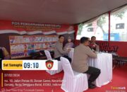 Mantap Brata Rinjani: Kapolres Lombok Barat Jaga Ketat Kantor KPU