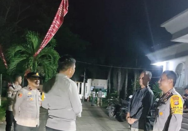 Kapolres Lombok Barat Tinjau Keamanan PPK Lembar