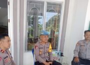 Kasi Propam Polres Lombok Barat Berikan Arahan kepada Personel Pengamanan di PPK Batulayar