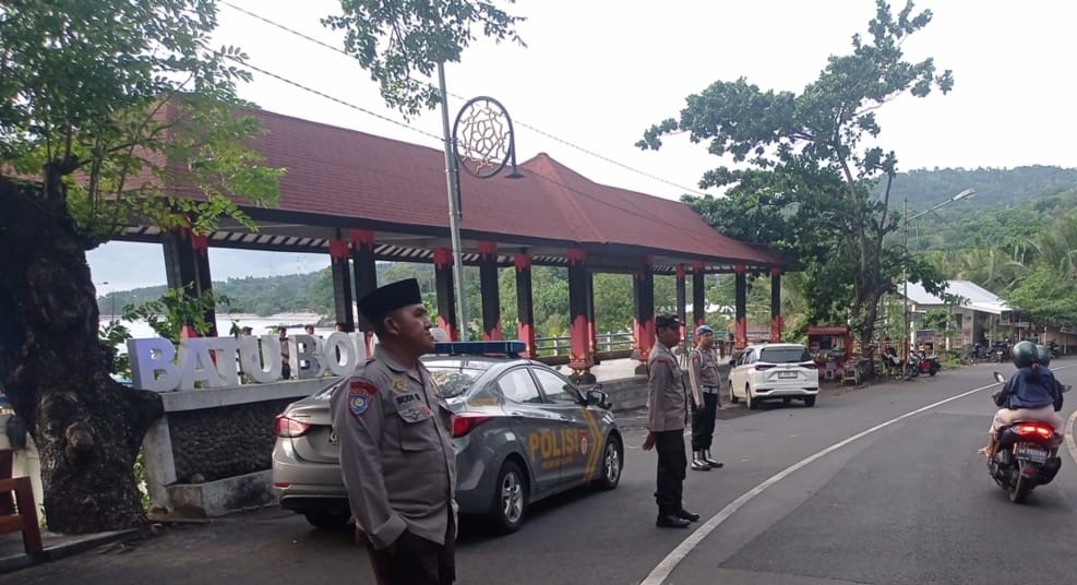 Ngabuburit di Batulayar Aman dan Tertib Berkat Pengamanan Polsek Batulayar