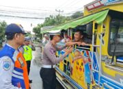 Polres Lombok Barat Tertibkan Pengendara: Helm, Spion, dan Motor Listrik Jadi Sasaran