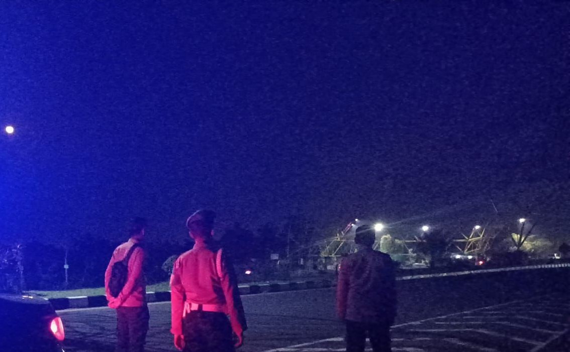 Patroli Polsek Labuapi Ciptakan Situasi Aman Kondusif di Malam Hari