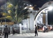 Polisi Jaga Ketat Masjid Prioritas di Gerung, Tarawih Berjalan Khusyuk