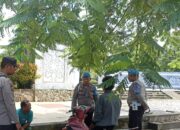Patroli Polsek Gerung Ciptakan Rasa Aman di Tengah Cuaca Buruk