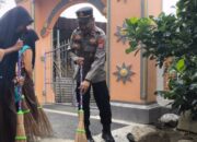 BRPL Polsek Lembar: Wujud Kepedulian dan Partisipasi Aktif dalam Menjaga Kebersihan Masjid