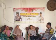 Polsek Lembar Gelar Program Minggu Kasih, Jalin Silaturahmi dengan Masyarakat