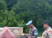 Patroli Antisipasi Kejahatan 3C di Rest Area Tanjung Nyet, Polsek Lembar Berikan Imbauan Kamtibmas